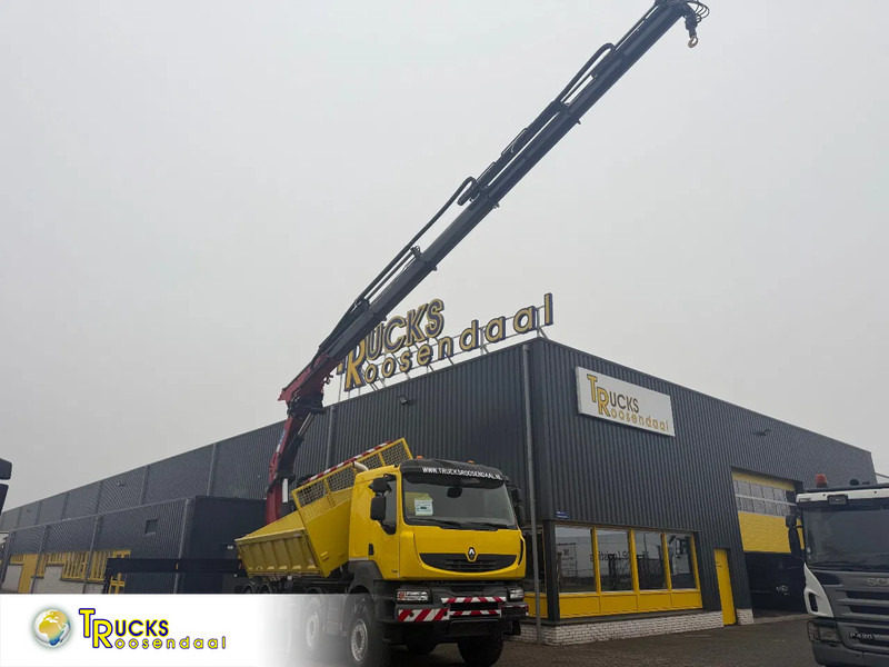 Renault Kerax 520DXI + HMF 6020 K5 // NEW/UNUSED! 15CRANE HOURS / 3.114KM! + 8X4 + REMOTE - Kraanaga veoauto: pilt 1 Renault Kerax 520DXI + HMF 6020 K5 // NEW/UNUSED! 15CRANE HOURS / 3.114KM! + 8X4 + REMOTE - Kraanaga veoauto: pilt 1