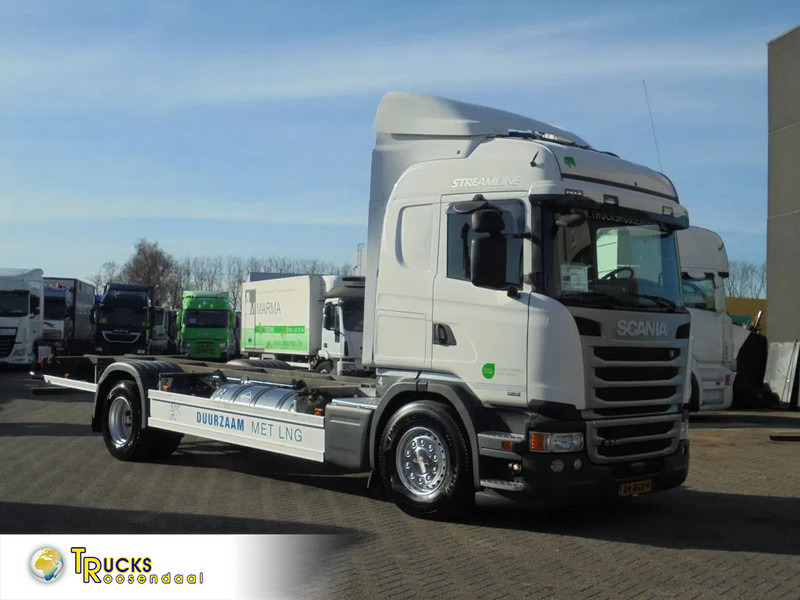 Scania G 340 + Euro 6 + LNG + Manual+BDF - Kabiinišassiiga veoauto: pilt 1 Scania G 340 + Euro 6 + LNG + Manual+BDF - Kabiinišassiiga veoauto: pilt 1
