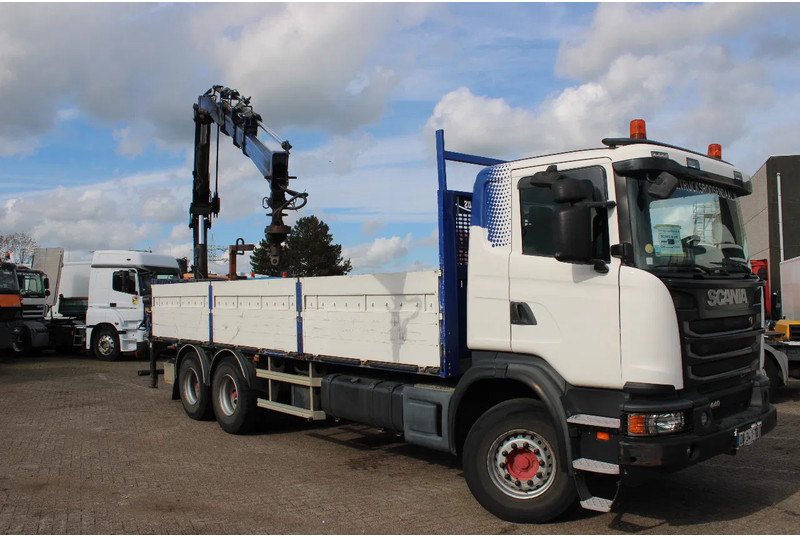 Scania G440 hiab 166-4 hipro + 6x4 + manual - Kraanaga veoauto: pilt 4 Scania G440 hiab 166-4 hipro + 6x4 + manual - Kraanaga veoauto: pilt 4