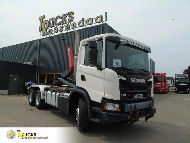 Scania G450 + 6X4 + RETARDER + EURO 6 - Konkstõstukiga veoauto: pilt 1 Scania G450 + 6X4 + RETARDER + EURO 6 - Konkstõstukiga veoauto: pilt 1