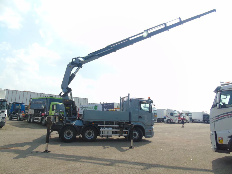 Scania R 420 + PALFINGER 72002 + 7 EXTENTIONS + 6X4 + REMOTE - Kraanaga veoauto: pilt 5 Scania R 420 + PALFINGER 72002 + 7 EXTENTIONS + 6X4 + REMOTE - Kraanaga veoauto: pilt 5