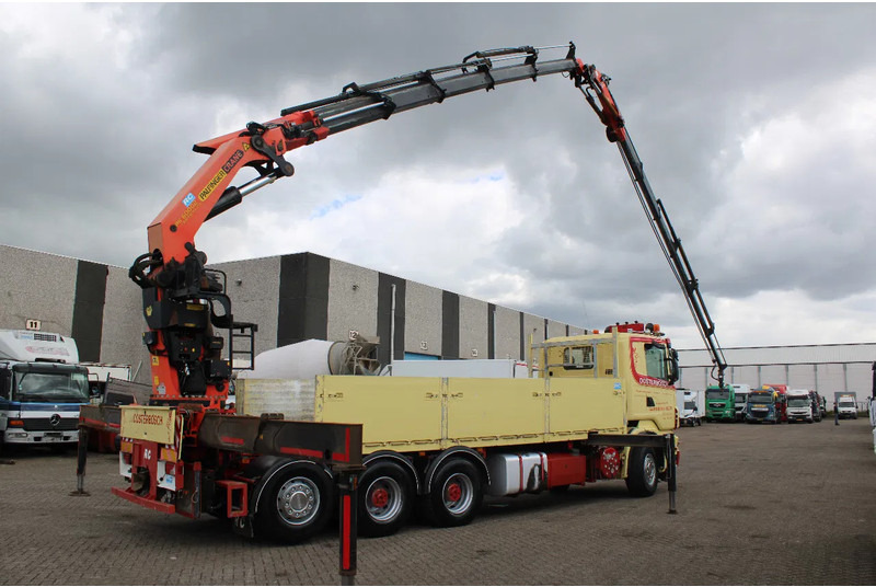 Scania R 480 + PALFINGER PK60002 5x + JIB 6x + 8X4 + REMOTE + MANUAL - Kraanaga veoauto: pilt 2 Scania R 480 + PALFINGER PK60002 5x + JIB 6x + 8X4 + REMOTE + MANUAL - Kraanaga veoauto: pilt 2