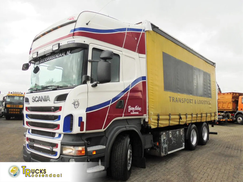 Scania R500 V8 + Euro 5 + Retarder + Lift + 6x2 - Tent veoauto: pilt 1 Scania R500 V8 + Euro 5 + Retarder + Lift + 6x2 - Tent veoauto: pilt 1