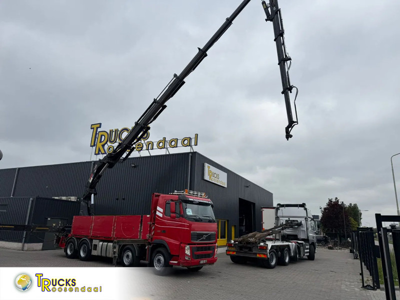 Volvo FH 12.460 + HIAB 700E-6 HI HIPRO + JIB 4X + 8X4 + EURO 5 + REMOTE - Kraanaga veoauto: pilt 1 Volvo FH 12.460 + HIAB 700E-6 HI HIPRO + JIB 4X + 8X4 + EURO 5 + REMOTE - Kraanaga veoauto: pilt 1