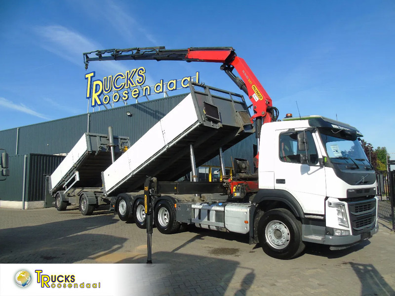Volvo FM 420 + 8x4 + PALFINGER 24.001 SLD + REMOTE + COMPLETE COMBI - Kraanaga veoauto: pilt 1 Volvo FM 420 + 8x4 + PALFINGER 24.001 SLD + REMOTE + COMPLETE COMBI - Kraanaga veoauto: pilt 1
