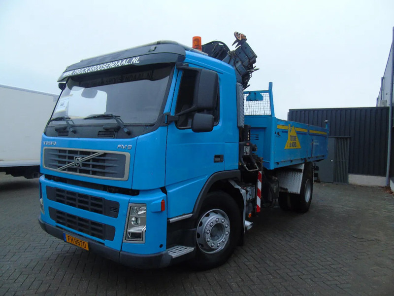 Volvo FM 9.340 + HIAB 122 E4 + TIPPER + MANUAL - Kraanaga veoauto: pilt 3 Volvo FM 9.340 + HIAB 122 E4 + TIPPER + MANUAL - Kraanaga veoauto: pilt 3