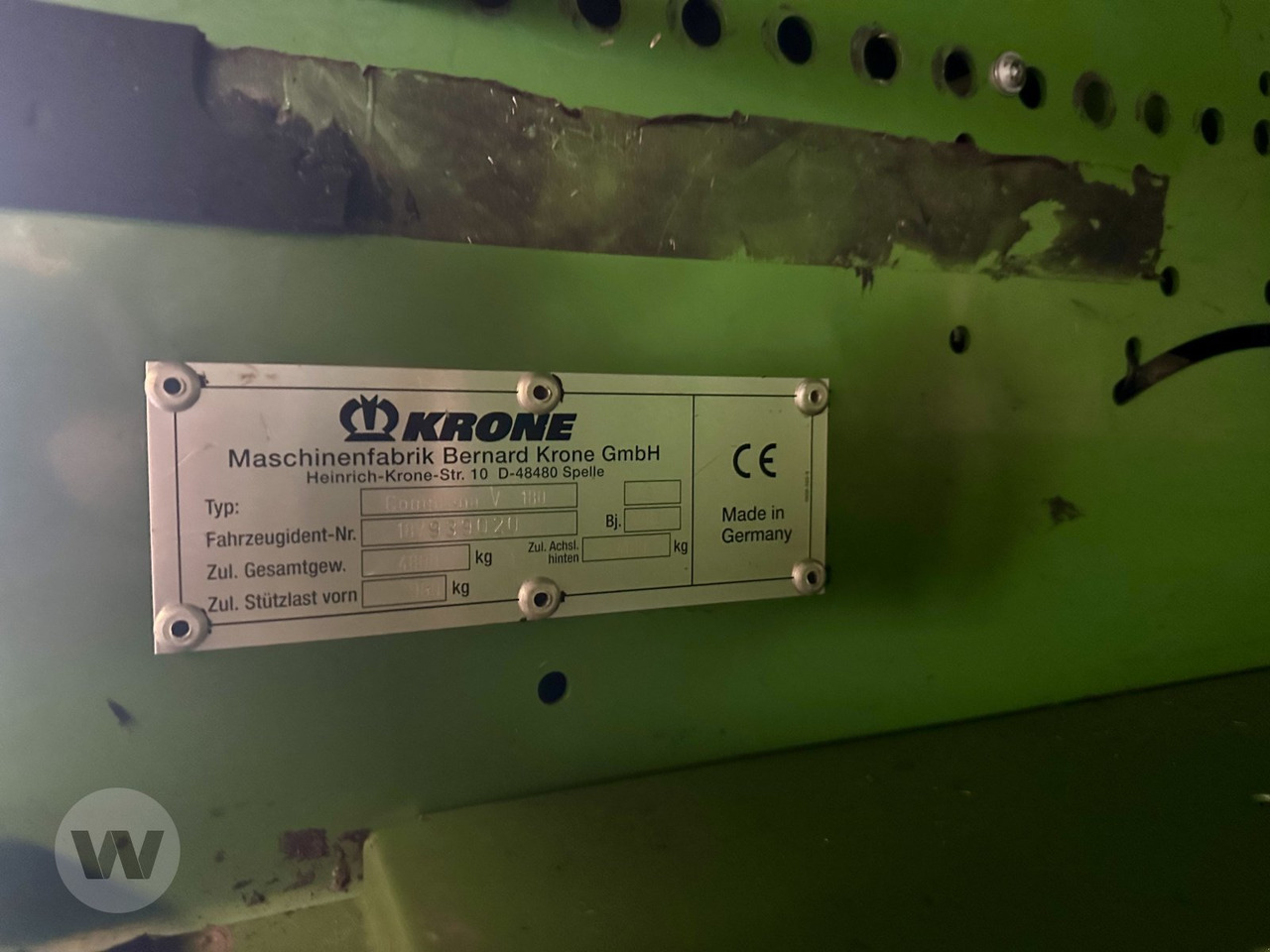 Krone Comprima V 180 XC - Heinapress, ümmargune: pilt 2 Krone Comprima V 180 XC - Heinapress, ümmargune: pilt 2