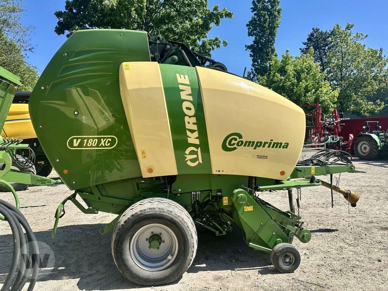 Krone Comprima V 180 XC - Heinapress, ümmargune: pilt 1 Krone Comprima V 180 XC - Heinapress, ümmargune: pilt 1