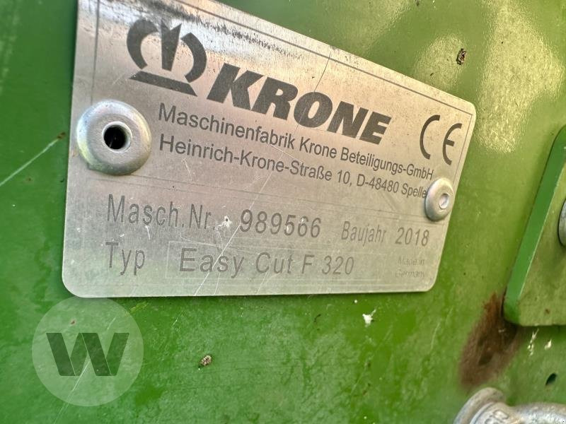 Krone Easy Cut F 320 - Niiduk: pilt 5 Krone Easy Cut F 320 - Niiduk: pilt 5