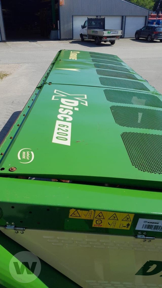 Niiduk Krone X-Disc 6200 GPS-SW: pilt 13
