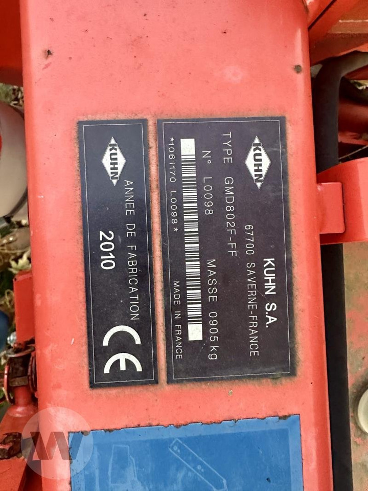 Kuhn GMD 802 F - Niiduk: pilt 5 Kuhn GMD 802 F - Niiduk: pilt 5