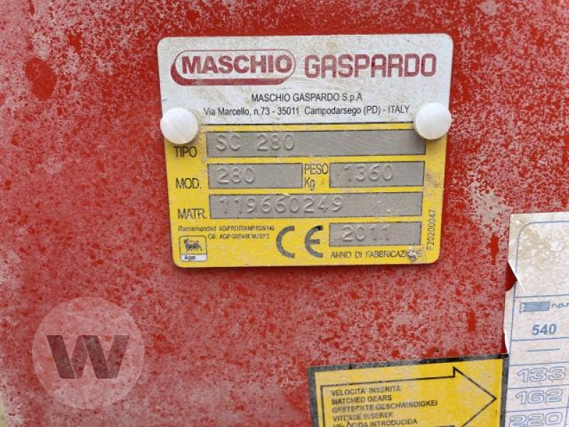 Maschio SC 280 - Mullafrees: pilt 5 Maschio SC 280 - Mullafrees: pilt 5