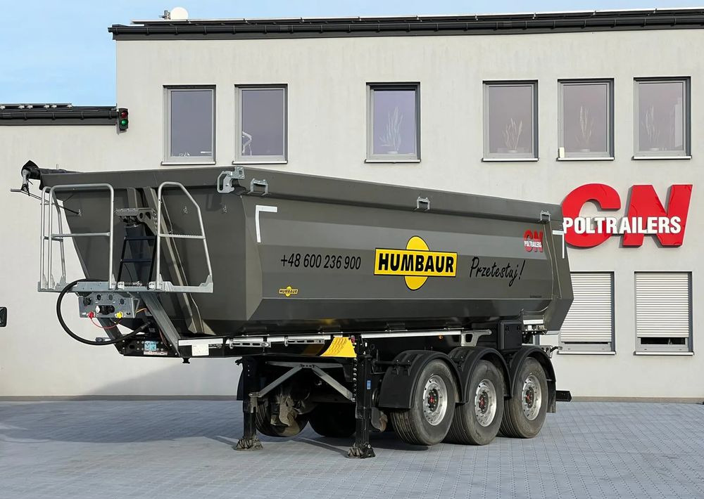 Humbaur HKS 27m3 HARDOX - Kallur-poolhaagis: pilt 1 Humbaur HKS 27m3 HARDOX - Kallur-poolhaagis: pilt 1