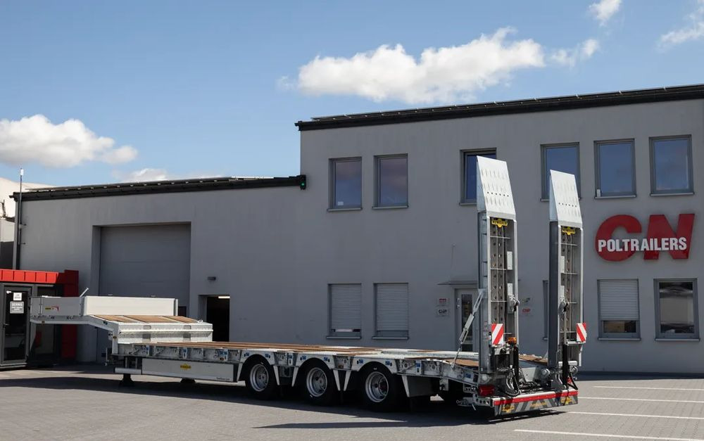 Humbaur HTS30K Naczepa niskopodwoziowa // 3. osiowa // ocynkowana rama // rampy hydrauliczne 1. i 2. częściowe - Madal platvormpoolhaagis: pilt 3 Humbaur HTS30K Naczepa niskopodwoziowa // 3. osiowa // ocynkowana rama // rampy hydrauliczne 1. i 2. częściowe - Madal platvormpoolhaagis: pilt 3