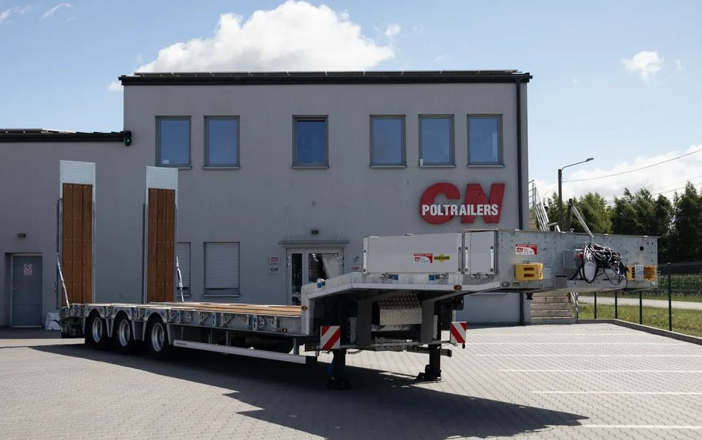 Humbaur HTS30K Naczepa niskopodwoziowa // 3. osiowa // ocynkowana rama // rampy hydrauliczne 1. i 2. częściowe - Madal platvormpoolhaagis: pilt 2 Humbaur HTS30K Naczepa niskopodwoziowa // 3. osiowa // ocynkowana rama // rampy hydrauliczne 1. i 2. częściowe - Madal platvormpoolhaagis: pilt 2