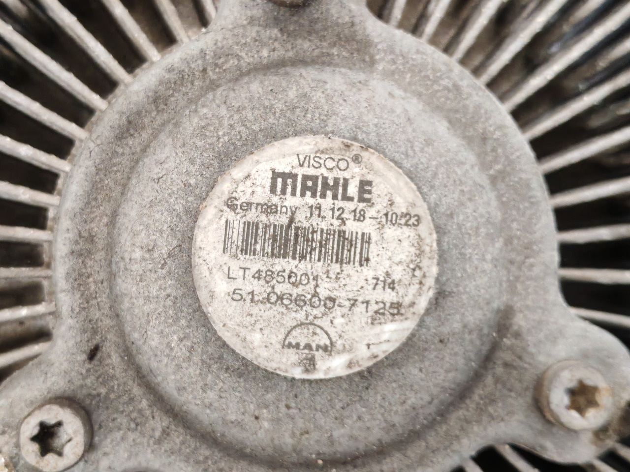MAN TGS TGX / D2676LF / VISCO CLUTCH FAN / 51066007125 - Puhur: pilt 3 MAN TGS TGX / D2676LF / VISCO CLUTCH FAN / 51066007125 - Puhur: pilt 3