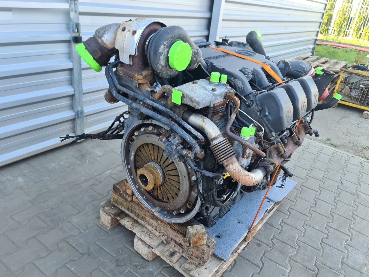 Mercedes-Benz ACTROS MP2 MP3 EURO5 Mercedes-Benz OM501LA V6 A0154473840 EURO5 - Mootor - Veoauto: pilt 3 Mercedes-Benz ACTROS MP2 MP3 EURO5 Mercedes-Benz OM501LA V6 A0154473840 EURO5 - Mootor - Veoauto: pilt 3