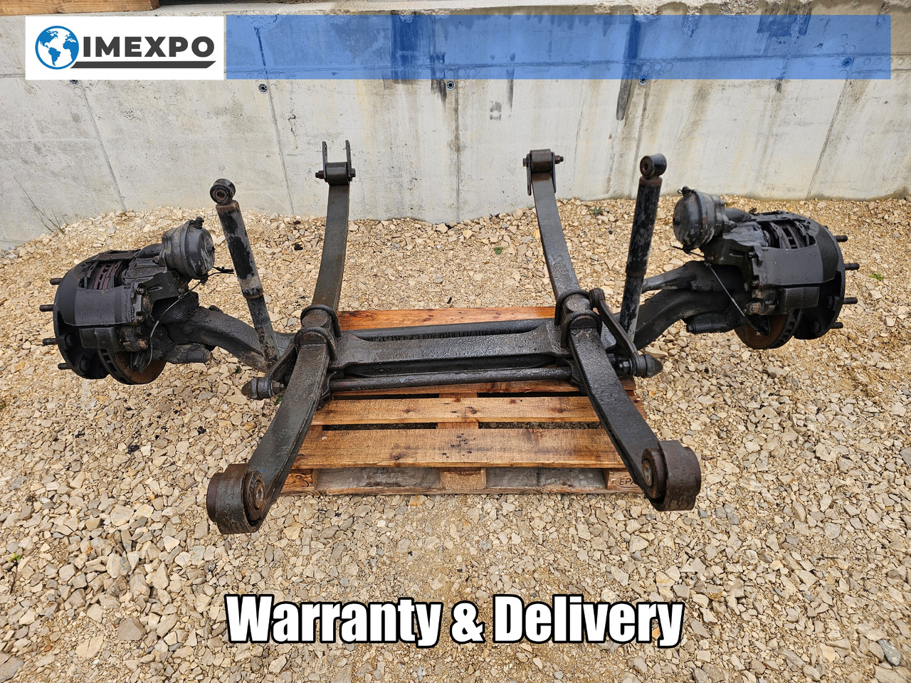 RENAULT MAGNUM DXI / COMPLETE FRONT AXLE / HUB SPRING - Esitelg: pilt 1 RENAULT MAGNUM DXI / COMPLETE FRONT AXLE / HUB SPRING - Esitelg: pilt 1
