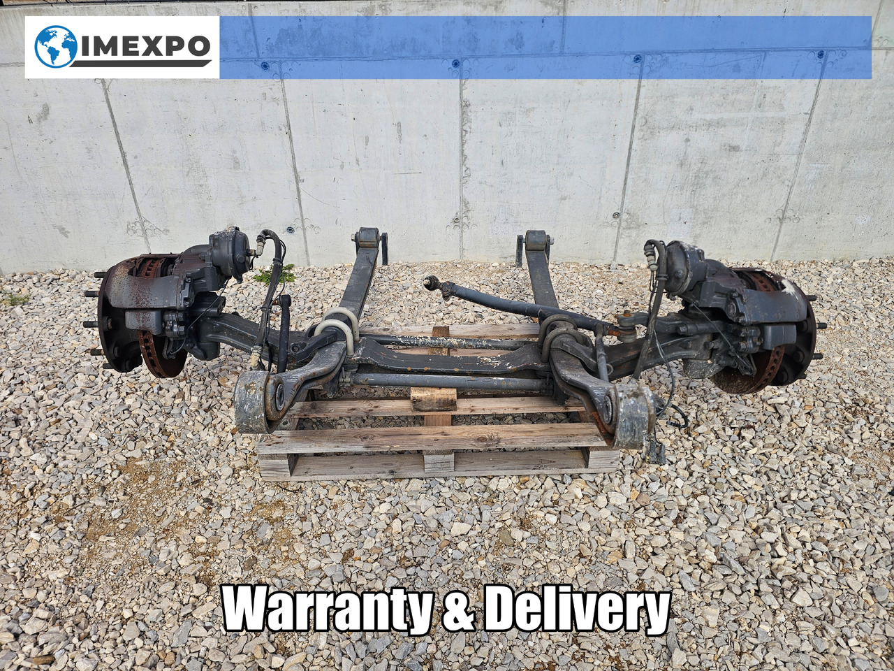 RENAULT RANGE T EURO 6 / COMPLETE FRONT AXLE - Esitelg: pilt 1 RENAULT RANGE T EURO 6 / COMPLETE FRONT AXLE - Esitelg: pilt 1