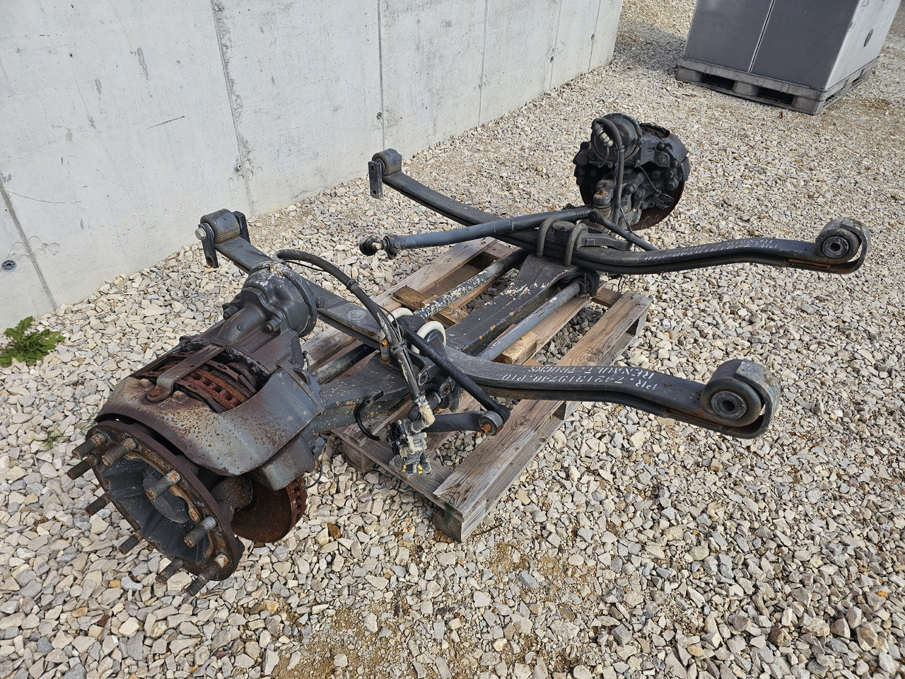 RENAULT RANGE T EURO 6 / COMPLETE FRONT AXLE - Esitelg: pilt 3 RENAULT RANGE T EURO 6 / COMPLETE FRONT AXLE - Esitelg: pilt 3
