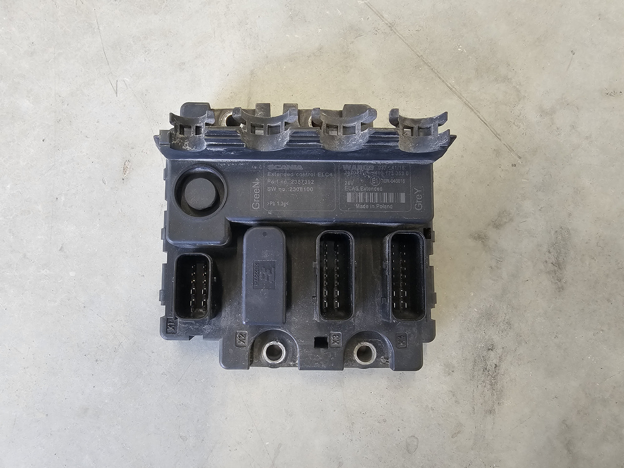 SCANIA S, R, P, G / ELC4 CONTROL UNIT / 2387392 - Mootori juhtimisseade: pilt 2 SCANIA S, R, P, G / ELC4 CONTROL UNIT / 2387392 - Mootori juhtimisseade: pilt 2