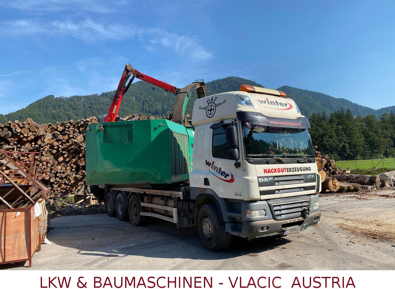 DAF CF85 Holzhackmaschine JENZ HEM 700 - Metsaveok: pilt 2 DAF CF85 Holzhackmaschine JENZ HEM 700 - Metsaveok: pilt 2