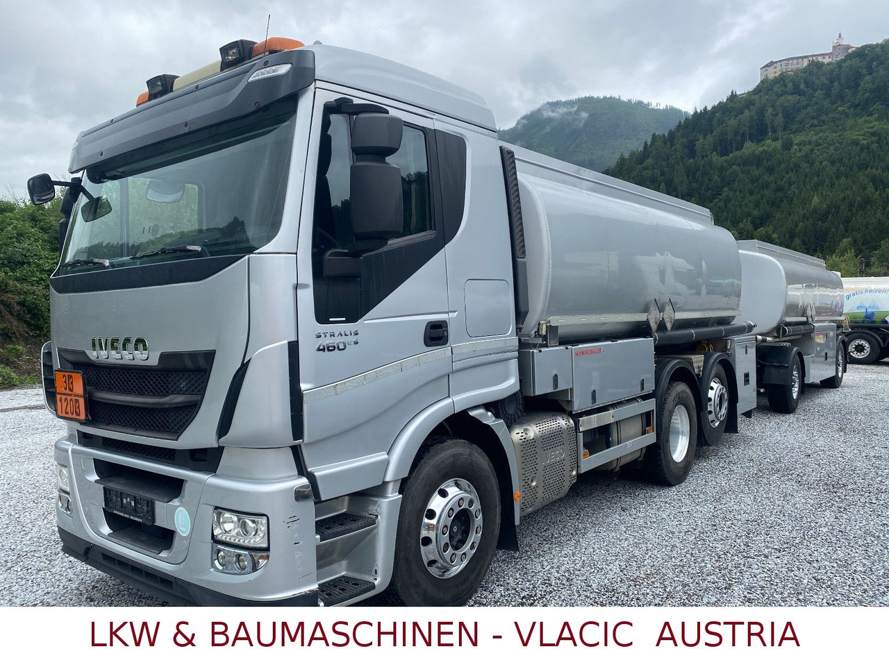 Iveco Stralis 460 Benz/Diesel Schwarzmüller-Kompletzug - Tsisternauto: pilt 1 Iveco Stralis 460 Benz/Diesel Schwarzmüller-Kompletzug - Tsisternauto: pilt 1
