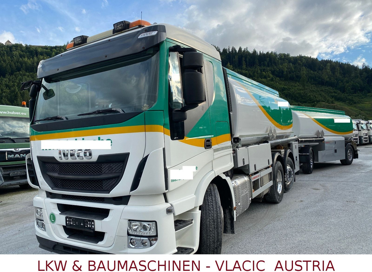 Iveco Stralis 460 Benz/Diesel Schwarzmüller-Kompletzug - Tsisternauto: pilt 1 Iveco Stralis 460 Benz/Diesel Schwarzmüller-Kompletzug - Tsisternauto: pilt 1