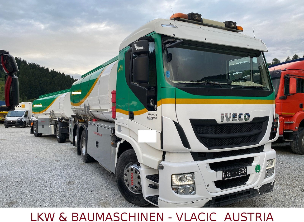 Iveco Stralis 460 Schwarzmüller Benz/Diesel Kompletzug - Tsisternauto: pilt 1 Iveco Stralis 460 Schwarzmüller Benz/Diesel Kompletzug - Tsisternauto: pilt 1