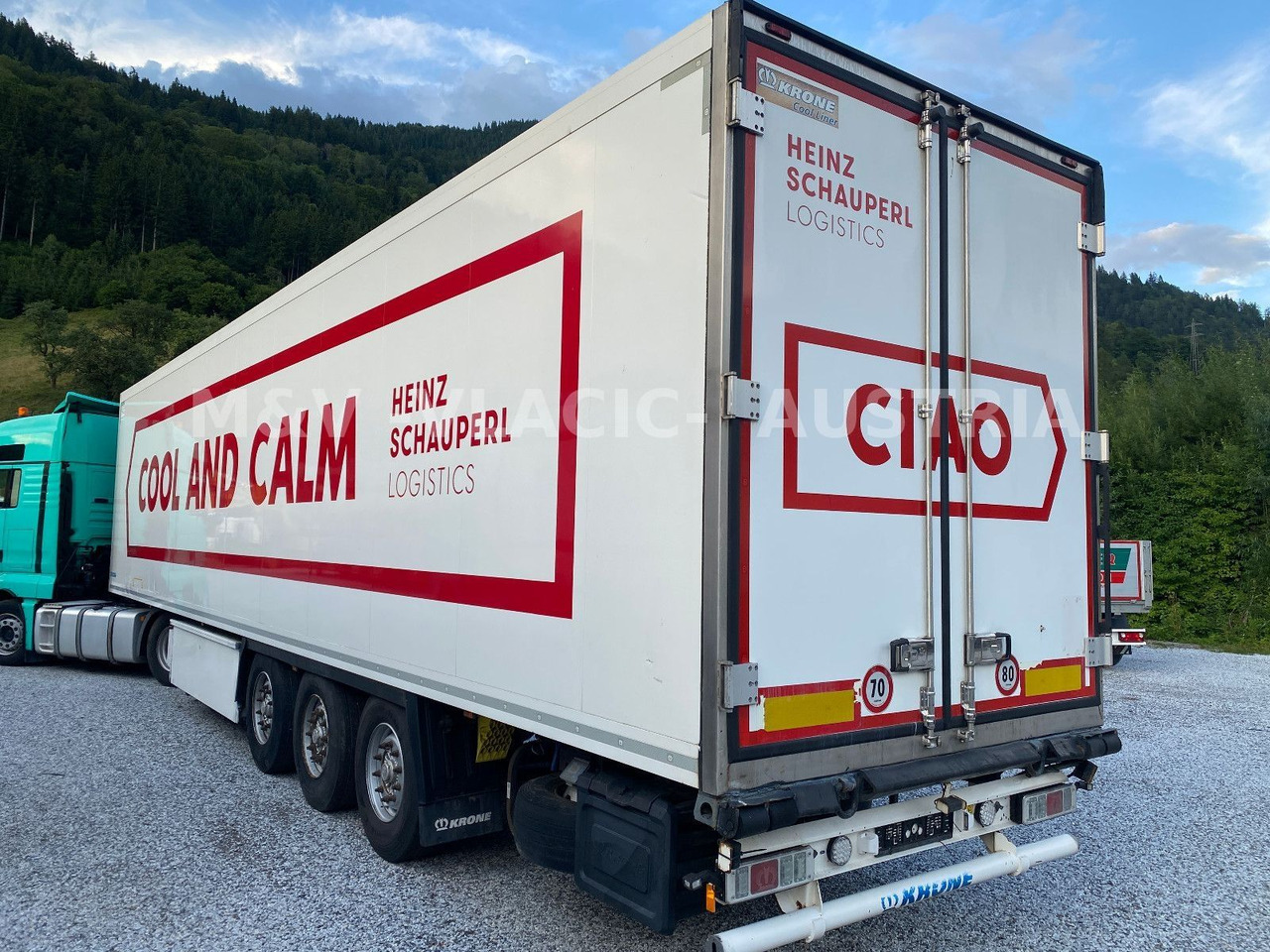 Krone Doppelstock / Carrier 1950 - Külmutiga poolhaagis: pilt 4 Krone Doppelstock / Carrier 1950 - Külmutiga poolhaagis: pilt 4