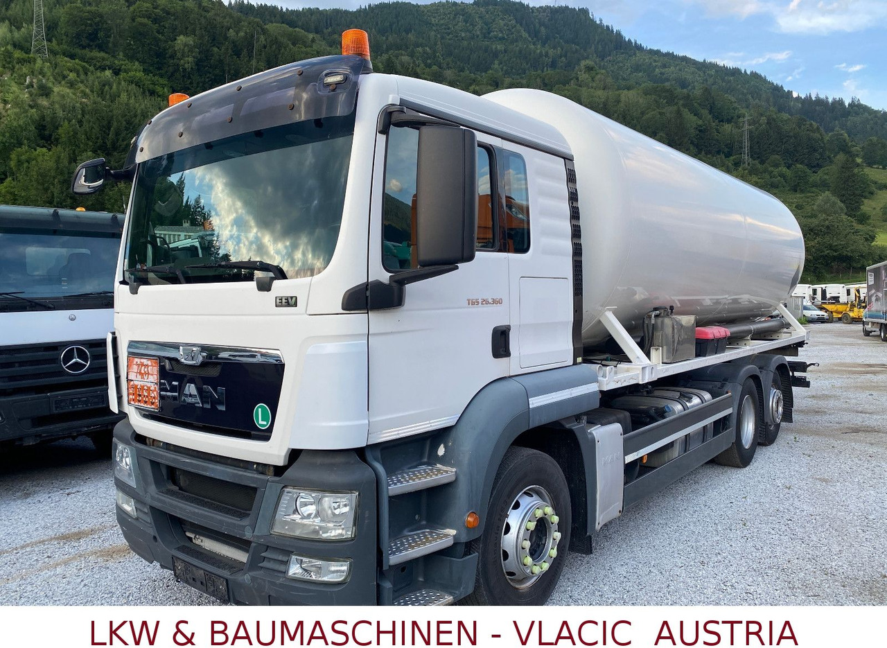 MAN TGS 26.360 euro5 eev Gastank - Tsisternauto: pilt 1 MAN TGS 26.360 euro5 eev Gastank - Tsisternauto: pilt 1