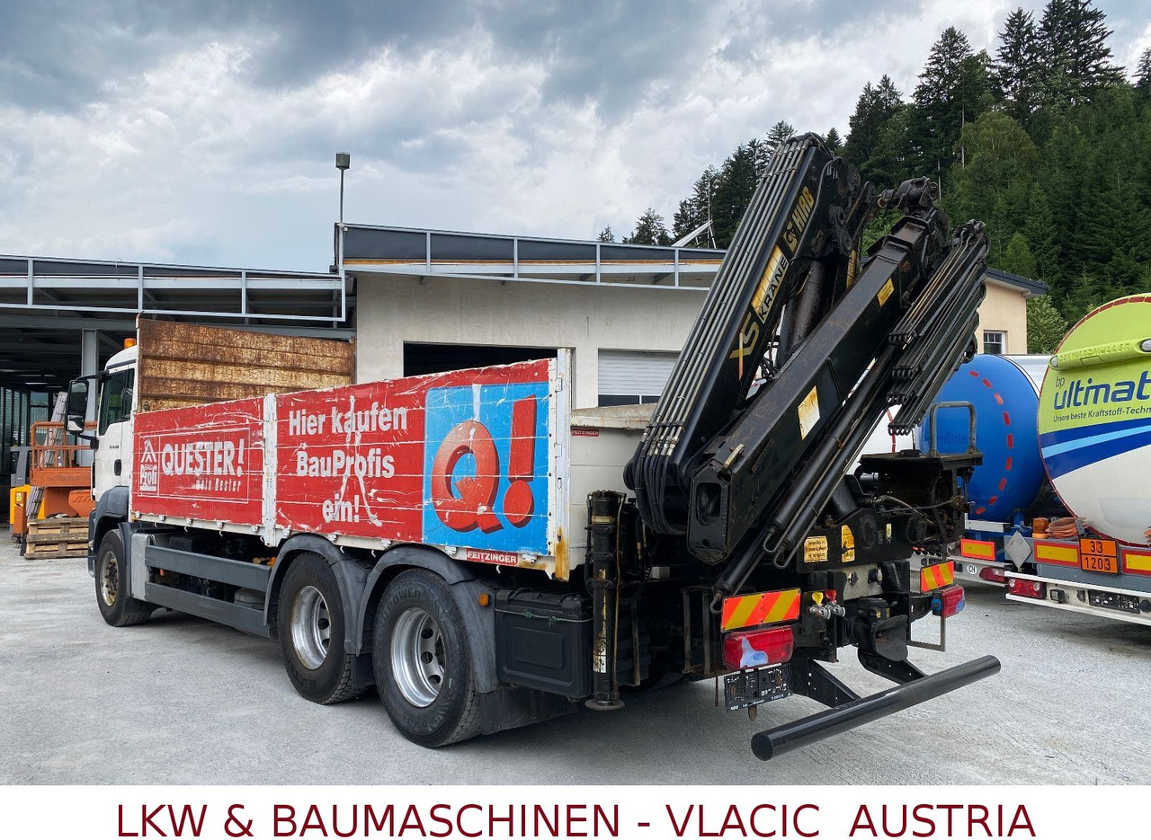 MAN TGS 26.400 6x4 mit Kran HIAB 166 - Madelveok/ Platvormveok, Kraanaga veoauto: pilt 4 MAN TGS 26.400 6x4 mit Kran HIAB 166 - Madelveok/ Platvormveok, Kraanaga veoauto: pilt 4