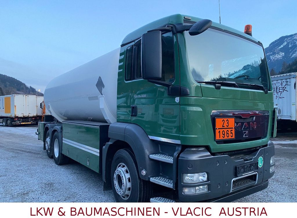 MAN TGS 26.400 Gastankwagen mit Pumpe und Wage22000L MAN TGS 26.400 Gastankwagen mit Pumpe und Wage22000L - Tsisternauto: pilt 2 MAN TGS 26.400 Gastankwagen mit Pumpe und Wage22000L MAN TGS 26.400 Gastankwagen mit Pumpe und Wage22000L - Tsisternauto: pilt 2