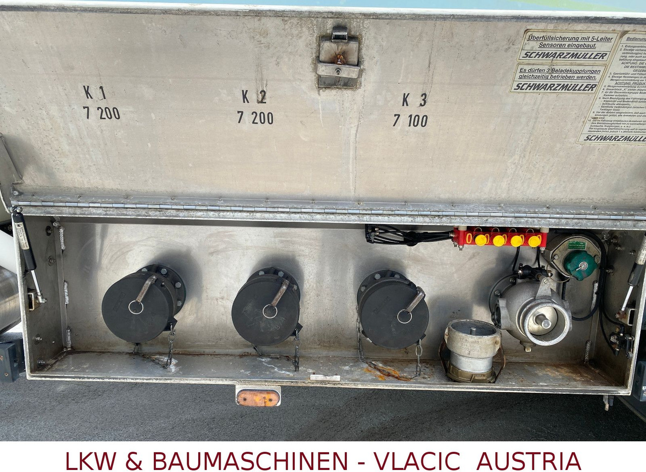 Schwarzmüller Tank ADR Benzin/ Diesel 23430Liter - Tsisternhaagis: pilt 2 Schwarzmüller Tank ADR Benzin/ Diesel 23430Liter - Tsisternhaagis: pilt 2