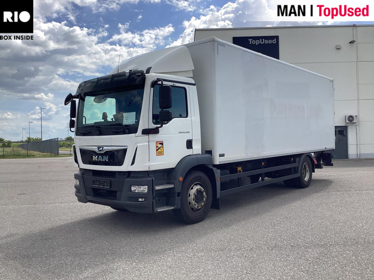 MAN TGM 15.320 4X2 BL - Kasti veoauto: pilt 1 MAN TGM 15.320 4X2 BL - Kasti veoauto: pilt 1