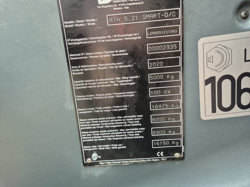 Teleskooplaadur MAGNI RTH 5.21 Smart D/C: pilt 18