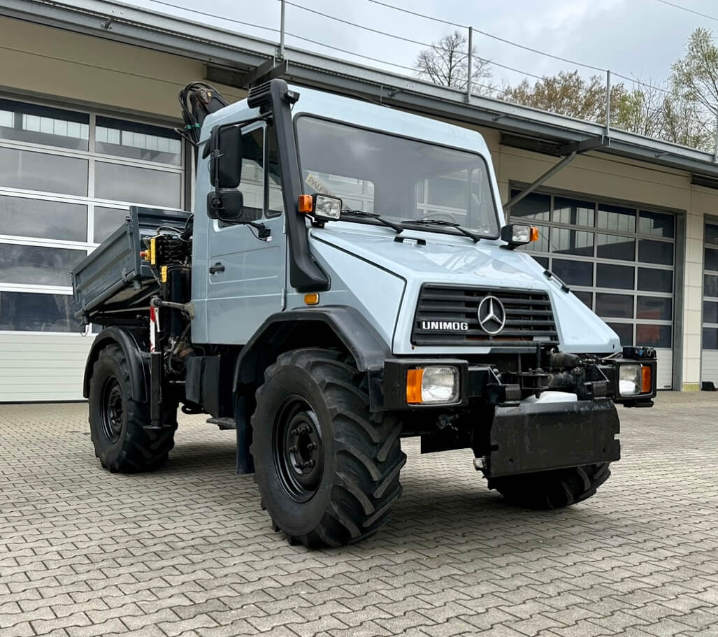 Unimog 130 - U130 418 74426 mit Kran und Winde Mer - Kallurauto: pilt 1 Unimog 130 - U130 418 74426 mit Kran und Winde Mer - Kallurauto: pilt 1
