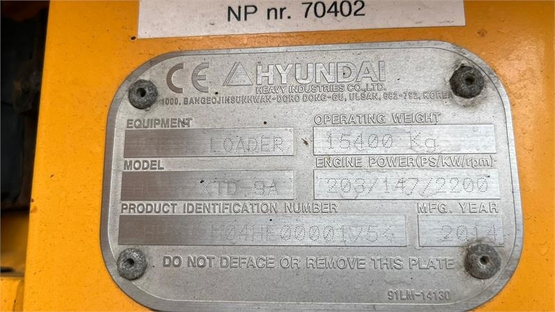 Hyundai 757-9A XTD med lang-arm. En-ejeres maskine med Loc - Rataslaadur: pilt 4 Hyundai 757-9A XTD med lang-arm. En-ejeres maskine med Loc - Rataslaadur: pilt 4