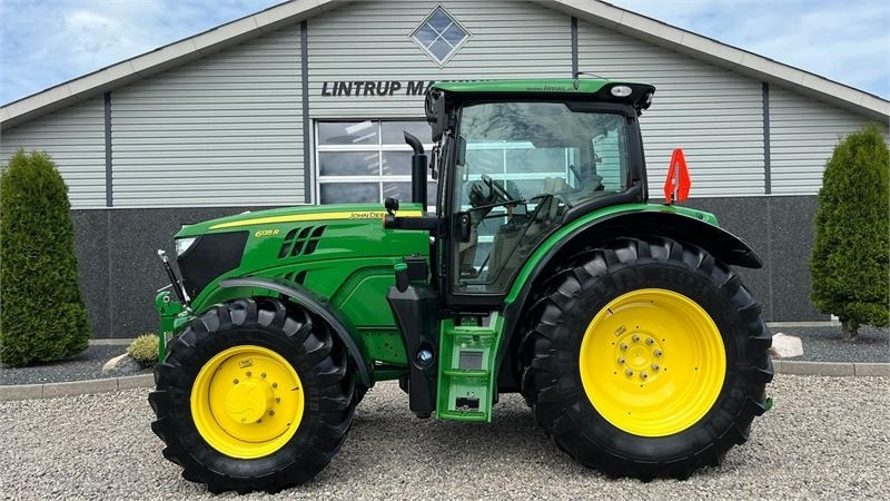 John Deere 6135R Krybegear, frontlift, TLS Affjedret foraksel - Traktor: pilt 1 John Deere 6135R Krybegear, frontlift, TLS Affjedret foraksel - Traktor: pilt 1