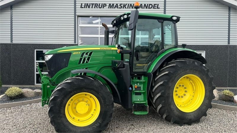John Deere 6195R Premium Edition med frontlift - Traktor: pilt 1 John Deere 6195R Premium Edition med frontlift - Traktor: pilt 1