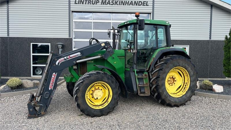John Deere 6910 Auto Quad II-TLS Med frontlæsser - Traktor: pilt 1 John Deere 6910 Auto Quad II-TLS Med frontlæsser - Traktor: pilt 1