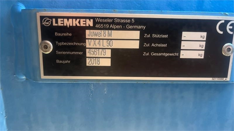 Lemken Juwel 8M VX4L90 MEGET VELHOLDT plov som ikke har k - Ader: pilt 5 Lemken Juwel 8M VX4L90 MEGET VELHOLDT plov som ikke har k - Ader: pilt 5
