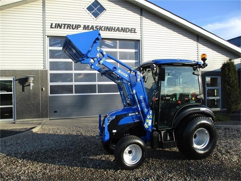 Solis H26 HST Med kabine, turf hjul og frontlæsser. - Munitsipaaltraktor: pilt 2 Solis H26 HST Med kabine, turf hjul og frontlæsser. - Munitsipaaltraktor: pilt 2