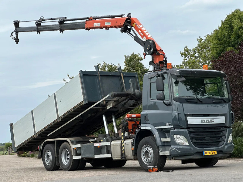 DAF CF 370 EURO6!!6x2!KRAAN/KRAN/KABEL/ABROLLKIPPER!!2014!! - Veoauto - kaablisüsteem, Kraanaga veoauto: pilt 1 DAF CF 370 EURO6!!6x2!KRAAN/KRAN/KABEL/ABROLLKIPPER!!2014!! - Veoauto - kaablisüsteem, Kraanaga veoauto: pilt 1