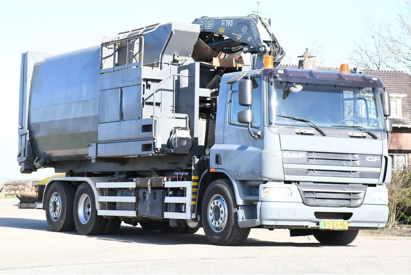DAF CF75/310 FAN !!KRAAN/HAAK!!PERSCONTAINER!!HIGH PRESURRE CLEANING!!HOGEDRUK REINIGING!!HOCH DRUCK WASHEN SYSTEM!!REINIGING!GEJO B - Konkstõstukiga veoauto, Kraanaga veoauto: pilt 2 DAF CF75/310 FAN !!KRAAN/HAAK!!PERSCONTAINER!!HIGH PRESURRE CLEANING!!HOGEDRUK REINIGING!!HOCH DRUCK WASHEN SYSTEM!!REINIGING!GEJO B - Konkstõstukiga veoauto, Kraanaga veoauto: pilt 2