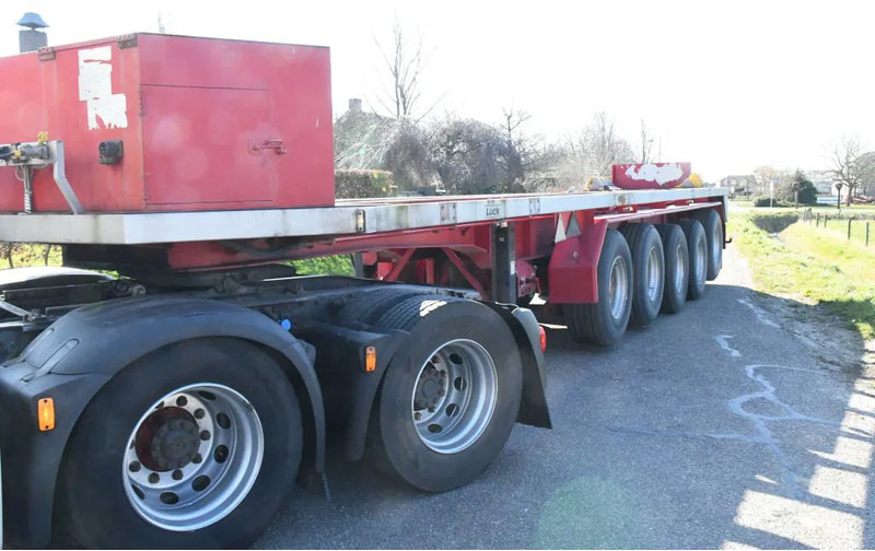 LUECK SPR75/5 5 achse BALLAST TRAILER 3x STEERAXLE!! - Platvorm/ Madelpoolhaagis: pilt 3 LUECK SPR75/5 5 achse BALLAST TRAILER 3x STEERAXLE!! - Platvorm/ Madelpoolhaagis: pilt 3