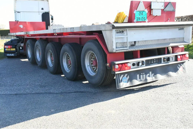 LUECK SPR75/5 5 achse BALLAST TRAILER 3x STEERAXLE!! - Platvorm/ Madelpoolhaagis: pilt 4 LUECK SPR75/5 5 achse BALLAST TRAILER 3x STEERAXLE!! - Platvorm/ Madelpoolhaagis: pilt 4