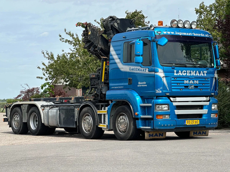 MAN TGA 35.440 8x2 HIAB 37TM!!RADIO REMOTE/CONTAINER SYSTEM! - Veoauto - kaablisüsteem, Kraanaga veoauto: pilt 2 MAN TGA 35.440 8x2 HIAB 37TM!!RADIO REMOTE/CONTAINER SYSTEM! - Veoauto - kaablisüsteem, Kraanaga veoauto: pilt 2