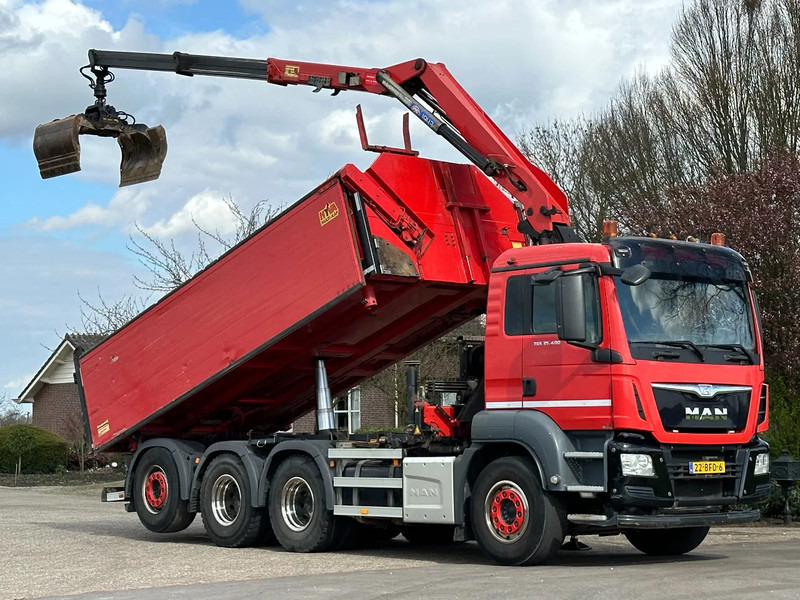 MAN TGS 35.400 8X4 TRIPLE!! EURO6!! Z-KRAAN/KIPPER!!TOP!! - Kallurauto, Kraanaga veoauto: pilt 1 MAN TGS 35.400 8X4 TRIPLE!! EURO6!! Z-KRAAN/KIPPER!!TOP!! - Kallurauto, Kraanaga veoauto: pilt 1
