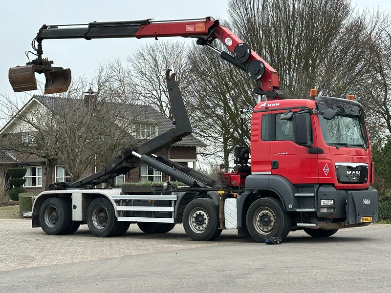 MAN TGS 41.400 8X4 WIDESPREAD!!HMF 22TM KRAAN/HAAK!!TOP!! - Konkstõstukiga veoauto, Kraanaga veoauto: pilt 3 MAN TGS 41.400 8X4 WIDESPREAD!!HMF 22TM KRAAN/HAAK!!TOP!! - Konkstõstukiga veoauto, Kraanaga veoauto: pilt 3